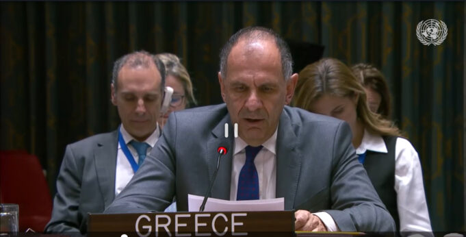 Ο Γ.Γεραπετρίτης σε συνεδρίαση του ΣΑ για την Μέση Ανατολή