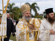 Λαμπρά Εγκαίνια του Ιερού Ναού Αγίας Παρασκευής Βρισβάνης από τον Αρχιεπίσκοπο Αυστραλίας