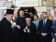 O Νίκος Ανδρουλάκης στην Τένεδο