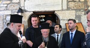 O Νίκος Ανδρουλάκης στην Τένεδο