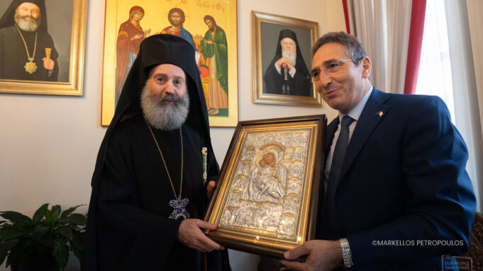 Στην Αρχιεπισκοπή Αυστραλίας ο Προϊστάμενος Διοίκησης Προεδρίας της Κύπρου