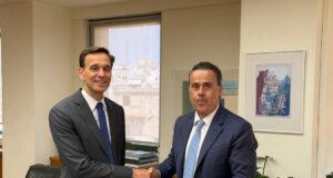 Συνάντηση Σ. Παπασταύρου με τον νέο Επιτετραμμένο της Πρεσβείας των ΗΠΑ στην Αθήνα