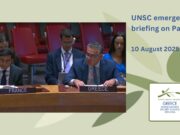 ΣΑ ΟΗΕ- Ελλάδα: Όχι σε επέκταση των στρατιωτικών επιχειρήσεων στη Γάζα-Άμεση και άνευ όρων απελευθέρωση όλων των ομήρων