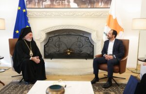 Συνάντηση Προέδρου Χριστοδουλίδη – Αρχιεπισκόπου Νικήτα