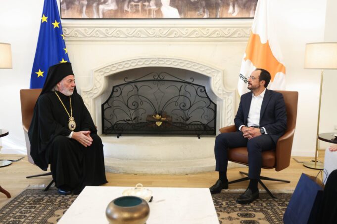 Συνάντηση Προέδρου Χριστοδουλίδη – Αρχιεπισκόπου Νικήτα