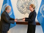 New Permanent Representative of Greece to UN Presents Credentials
