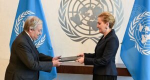 New Permanent Representative of Greece to UN Presents Credentials