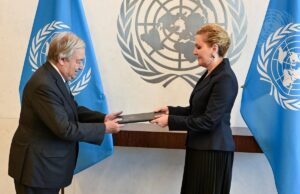 New Permanent Representative of Greece to UN Presents Credentials