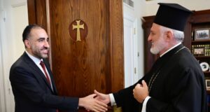 Με τον Αρχιεπίσκοπο συναντήθηκε ο νέος Γενικός Πρόξενος της Κύπρου