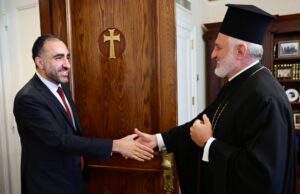 Με τον Αρχιεπίσκοπο συναντήθηκε ο νέος Γενικός Πρόξενος της Κύπρου