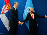 President of Serbia meets U.N. Secretary General