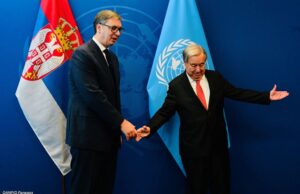 President of Serbia meets U.N. Secretary General