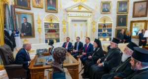 Ecumenical Patriarch Bartholomew Meets with President Trump