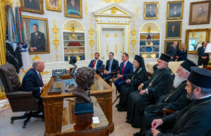 Ecumenical Patriarch Bartholomew Meets with President Trump