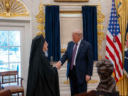 Με τον Πρόεδρο Τραμπ συναντήθηκε ο Πατριάρχης Βαρθολομαίος