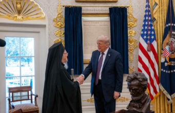 Με τον Πρόεδρο Τραμπ συναντήθηκε ο Πατριάρχης Βαρθολομαίος