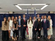 Kimberly Guilfoyle Sworn in as First Female U.S. Ambassador to Greece