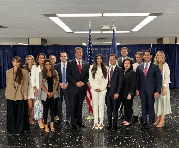 Kimberly Guilfoyle Sworn in as First Female U.S. Ambassador to Greece