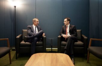 Συνάντηση Κυρ. Μητσοτάκη – Μ. Κράτσιου στην Ινδία