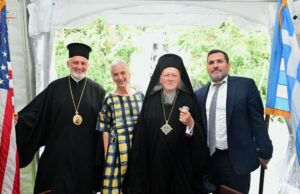 Γεύμα προς τιμήν του Οικουμενικού Πατριάρχη από την Πρέσβη Κ. Νασίκα