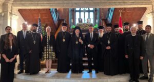 Ο Οικουμενικός Πατριάρχης στην Πρεσβεία της Τουρκίας στην Ουάσινγκτον