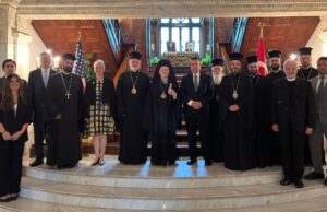 Ο Οικουμενικός Πατριάρχης στην Πρεσβεία της Τουρκίας στην Ουάσινγκτον
