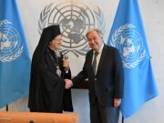 Συνάντηση Πατριάρχη Βαρθολομαίου με τον Γ.Γ. του ΟΗΕ Α. Γκουτέρες