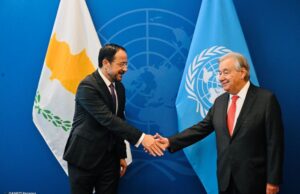 Συνάντηση Ν. Χριστοδουλίδη – Α. Γκουτέρες