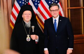Στο Καπιτώλιο ο Οικουμενικός Πατριάρχης