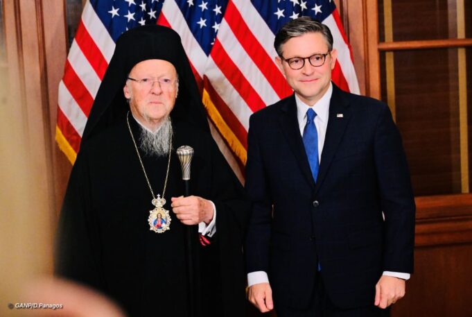 Στο Καπιτώλιο ο Οικουμενικός Πατριάρχης