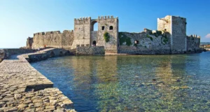Το Κάστρο της Μεθώνης στο αγιάζι των αιώνων