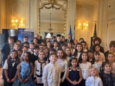 Metropolitan Methodios Attends Celebration of OXI Day at the Consulate of Greece in Boston