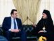 Συνάντηση Κυρ. Πιερρακάκη με τον Αρχιεπίσκοπο Ελπιδοφόρο