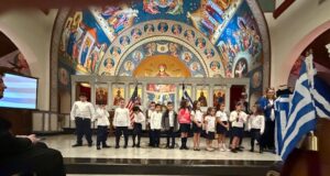 Saint Nicholas Greek Afternoon School in West Babylon Honors OXI Day