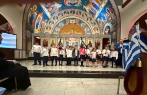 Saint Nicholas Greek Afternoon School in West Babylon Honors OXI Day