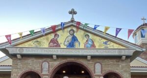 Metropolitan Apostolos of NJ visits St. Thomas Greek Agora Festival