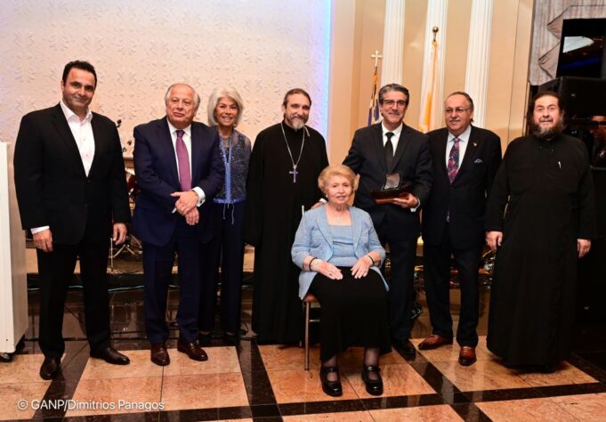Με το Βραβείο Κερύνεια τιμήθηκε η Ισμήνη Μιχαηλίδη