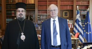 President Tassoulas Receives Metropolitan Konstantinos of Singapore and South Asia