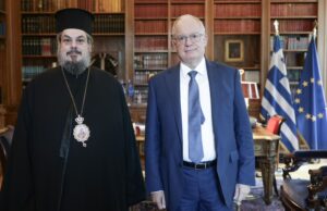 President Tassoulas Receives Metropolitan Konstantinos of Singapore and South Asia