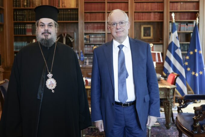 President Tassoulas Receives Metropolitan Konstantinos of Singapore and South Asia
