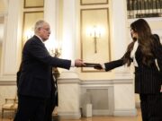 Η νέα Πρέσβης των ΗΠΑ επέδωσε τα διαπιστευτήριά της στον Πρόεδρο της Δημοκρατίας