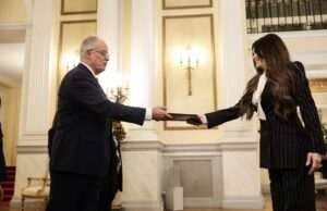 Η νέα Πρέσβης των ΗΠΑ επέδωσε τα διαπιστευτήριά της στον Πρόεδρο της Δημοκρατίας