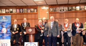 AHEPA Supreme President Chris Kaitson Visits Cherry Hill, NJ for Annual Initiations