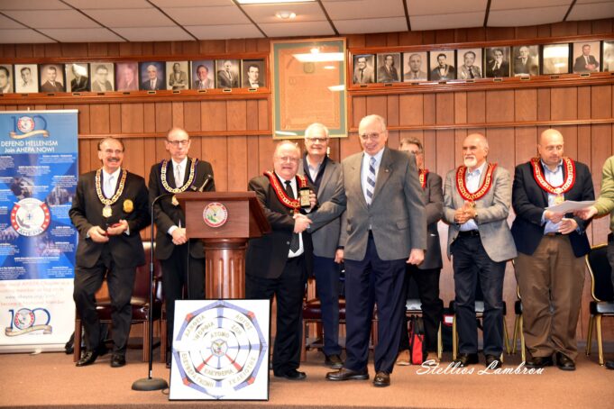 AHEPA Supreme President Chris Kaitson Visits Cherry Hill, NJ for Annual Initiations