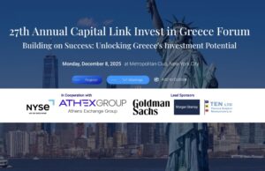 Κυρ. Μητσοτάκης στο 27ο Capital Link Invest in Greece Forum: «Η χώρα μας προσφέρει ευκαιρίες υψηλής ανάπτυξης»