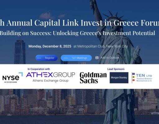Κυρ. Μητσοτάκης στο 27ο Capital Link Invest in Greece Forum: «Η χώρα μας προσφέρει ευκαιρίες υψηλής ανάπτυξης»