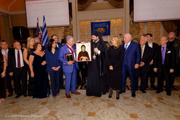 To Φιλανθρωπικό Ιδρυμα του Pan Gregorian τίμησε τον Αντώνη Παπαμάρκου