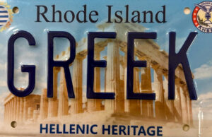 First-in-the-Nation Greek Heritage License Plate Celebrated in Rhode Island