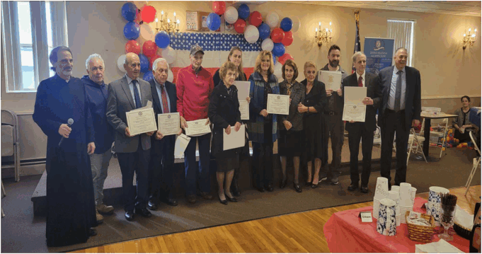 Assumption Church and Senator Raptakis Honor Veterans in Pawtucket, RI
