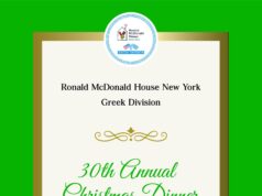 RMH – NY Greek Division to Hold 30th Christmas Dinner